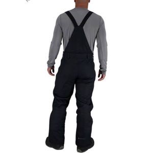 Obermeyer Firebird Insulated Black Ski Pants with Suspenders Men’s Size L